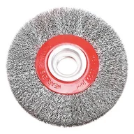 Akcesoria do elektronarzędzi - VERTO Szczotka druciana tarczowa 125 x 20 mm - miniaturka - grafika 1