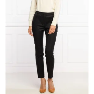 BOSS Spodnie ANAITA | Slim Fit - Spodnie damskie - miniaturka - grafika 1