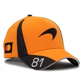 Czapki dla dzieci - Czapka dziecięca McLaren F1 2026 Oscar Piastri Pomarańczowa - miniaturka - grafika 1