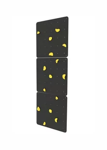 Małpiszon MAŁPISZON Ścianka wspinaczkowa czarna + tablica kredowa DSKM-Wall-Black - Place zabaw - miniaturka - grafika 2