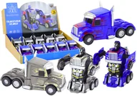 Samochody i pojazdy dla dzieci - Auto-Robot Ciężarówka 2w1 Robot 2 Kolory - miniaturka - grafika 1