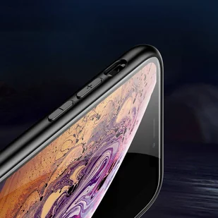 Color Glass Case etui pokrowiec nakładka ze szkła hartowanego z osłoną na aparat iPhone 11 Pro Max pattern 2 - Etui i futerały do telefonów - miniaturka - grafika 6