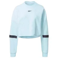 Bluzy sportowe damskie - Bluza sportowa damska Reebok Frotte Studio - miniaturka - grafika 1