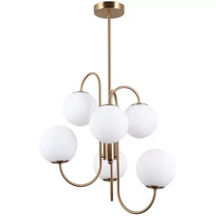 Italux Gela PND-5500-6-HBR PND-5500-6-HBR - Lampy sufitowe - miniaturka - grafika 1