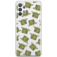 Etui i futerały do telefonów - ERT GROUP etui na telefon Samsung A32 5G, case oryginalny i oficjalnie licencjonowany przez Star Wars, wzór Baby Yoda 008, optymalnie dopasowane, plecki z TPU częściowo przeźroczyste - miniaturka - grafika 1
