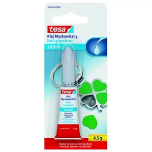 TESA Klej sekundowy 4.5g 57040-00000-02 - Kleje biurowe - miniaturka - grafika 1