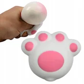 Zabawki sensoryczne - KOCIA PSIA ŁAPKA DUŻY GNIOTEK ANTYSTRESOWY GNIOTKI SQUISHY RÓŻNE KOLORY - miniaturka - grafika 1