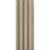 Drzwi wewnętrzne - Drzwi harmonijkowe ACCORDION 330 82 x 203 cm dąb srebrny - miniaturka - grafika 1