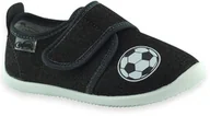 Buty dla chłopców - Kapcie dziecięce na rzep Befado 902X/Y042 Softer Czarne - miniaturka - grafika 1