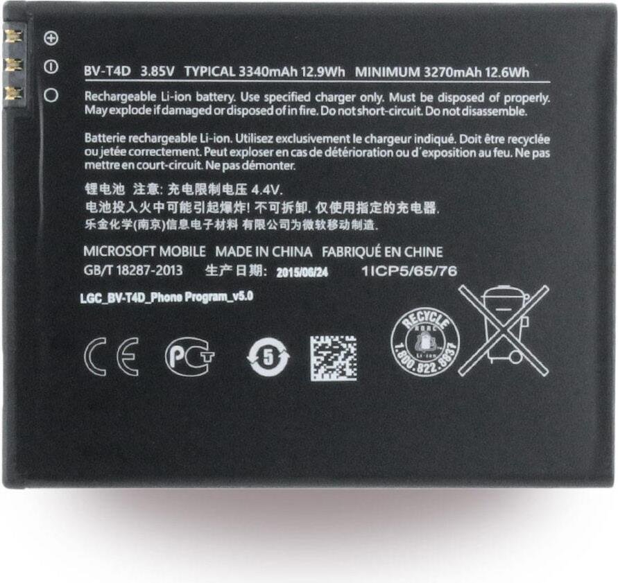 Nokia-Microsoft - BV-T4D - Bateria litowo-jonowa do Lumii 950 XL - 3340 mAh