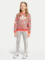 Legginsy - adidas Komplet bluza i legginsy Liberty London JV7803 Granatowy Loose Fit - miniaturka - grafika 1