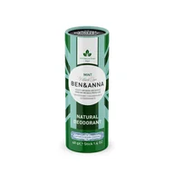 Dezodoranty i antyperspiranty unisex - Ben&Anna Ben&Anna Naturalny Dezodorant Mint 40 G - miniaturka - grafika 1