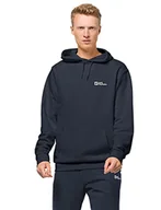 Bluzy męskie - Jack Wolfskin Męska Bluza z kapturem Essential, niebieski (Night Blue), XL (DE) - miniaturka - grafika 1