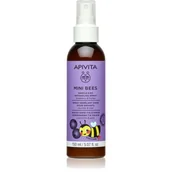 Kosmetyki kąpielowe dla dzieci - Apivita Mini Bees Gentle Kids Detangling Spray Blueberry&Honey spray dla łatwego rozczesywania włosów 150 ml - miniaturka - grafika 1