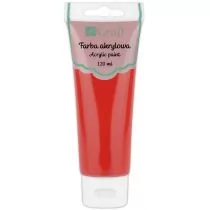 Craft Farba akrylowa 120 ml Hot Red DPFA-067 DP - Przybory szkolne - miniaturka - grafika 1