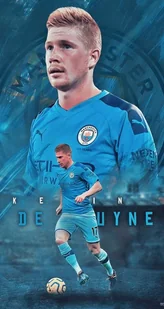 PODKŁADKA POD MYSZ Nadruk 22x18 cm Kevin De Bruyne Manchester City Prezent - Podkładki pod mysz - miniaturka - grafika 1