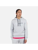 Bluzy męskie - Bluza męska Rossignol New Hero Hoodie szary XXL - miniaturka - grafika 1