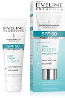 Kremy do twarzy - EVELINE SPF 50 Lekki Krem pielęgnujący Filtry+Niacynamid do cery tłustej i mieszanej 30 ml - miniaturka - grafika 1