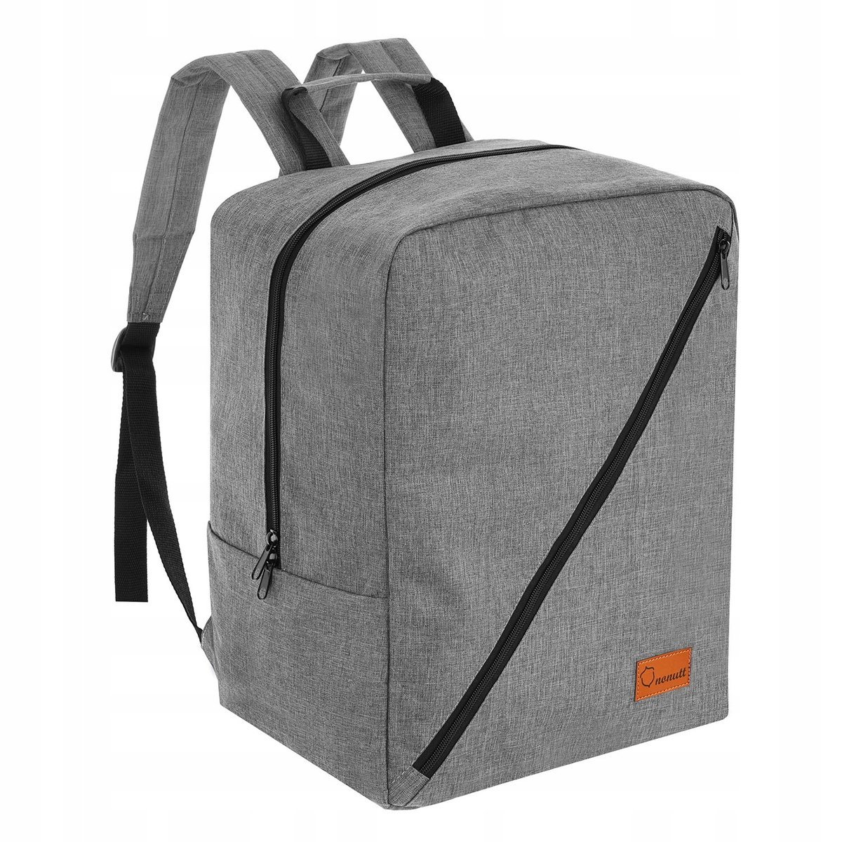 PLECAK DO SAMOLOTU BAGAŻ PODRĘCZNY 40X20X25CM 24L SZARY TORBA PODRÓŻNA