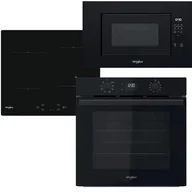 Zestawy AGD - Zestaw AGD do zabudowy Whirlpool Piekarnik OMR 55CU1B + Płyta indukcyjna WSQ 2160NE + Kuchenka mikrofalowa WMF 200 GNB - miniaturka - grafika 1
