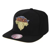 Czapki męskie - Czapka z daszkiem bejsbolówka Mitchell & Ness NBA New York Knicks Cap - miniaturka - grafika 1