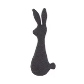 Grzechotki dla dzieci - Grzechotka Rabbit Diamond Anthracite - miniaturka - grafika 1