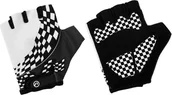 Rękawiczki rowerowe - Accent Rękawiczki dziecięce Accent Tommy biało-czarne L/XL XS - miniaturka - grafika 1