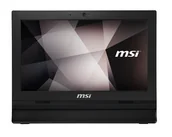 Mini PC - MSI Pro 16T 10M-228XDE Intel® Celeron® 5205U 39,6 cm (15.6") 1366 x 768 px Ekran dotykowy All-in-One PC 4 GB DDR4-SDRAM 250 GB SSD Wi-Fi 5 (802.11ac) Czarny - miniaturka - grafika 1