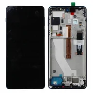 Części serwisowe do telefonów - Nowy Oryginalny Wyświetlacz Motorola Edge 20 Pro Xt2153, Z Ramką Biały - miniaturka - grafika 1