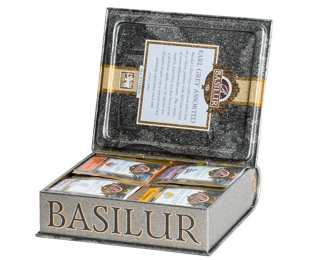 Basilur Earl Grey zestaw herbat - 32 x 2 g