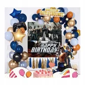 Balony i akcesoria - Balony Urodzinowe Dla Gracza Impreza Zestaw 63Szt - miniaturka - grafika 1