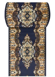 Granatowy elegancki chodnik na metry D7-M00 - Wycieraczki Granatowy elegancki chodnik na metry D7-M00 - Wycieraczki - miniaturka - grafika 1