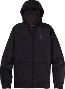 bluza męska BURTON OAK FZ True Black Heather - Bluzy męskie - miniaturka - grafika 1