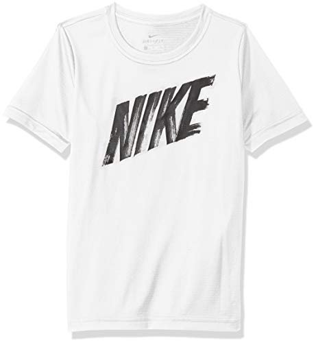 Nike Unisex Dzieci B Nk Dry Top Ss T-shirt biały/czarny XS