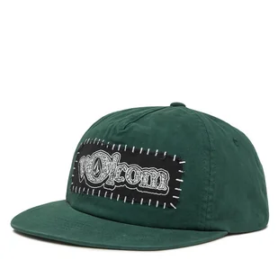 Czapka z daszkiem Volcom V Ent Adj D5512508 Zielony - Czapki damskie - miniaturka - grafika 1