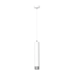 Emibig Kibo lampa wisząca 1-punktowa biała/chrom 641/1 - Lampy sufitowe - miniaturka - grafika 1