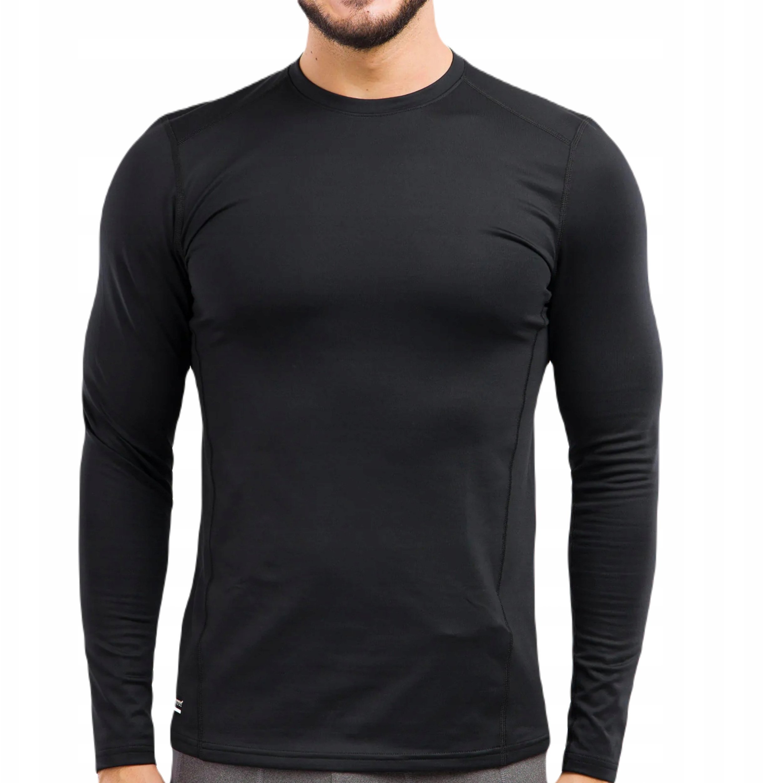 Bluza termoaktywna Under Armour Tactical Crew CGI Base Layer - black