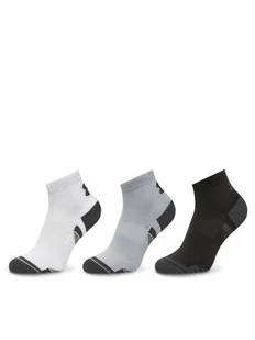 Under Armour Zestaw 3 par wysokich skarpet unisex Performance Tech 1379510 Kolorowy - Skarpetki sportowe męskie - miniaturka - grafika 1