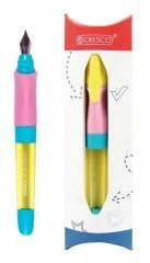 Pióro wieczne First Pen 3 do nauki pisania żółte - Przybory szkolne - miniaturka - grafika 1