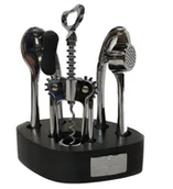 Zestawy do wina - Korkociąg z zestawem akcesoriów Berlinger Haus, 4 elementy, BH/1969 - miniaturka - grafika 1