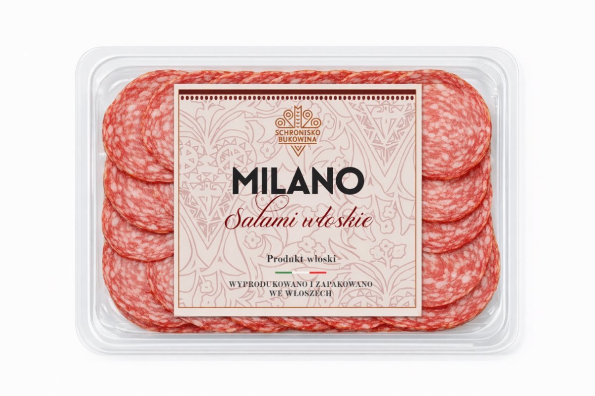 Salami Milano 80g - Schronisko Bukowina