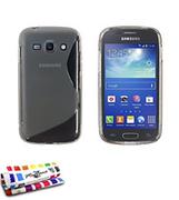 Etui i futerały do telefonów - Samsung Oryginalny muzzano Premium na telefon Galaxy S7272, szary - miniaturka - grafika 1