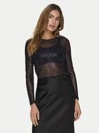 Bluzki damskie - JDY Bluzka Hubby 15336986 Czarny Regular Fit - miniaturka - grafika 1