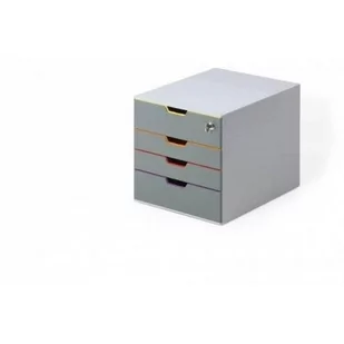 Durable Pojemnik VARICOLOR z 4 szufladkami 7606-27 - Pojemniki biurowe - miniaturka - grafika 1