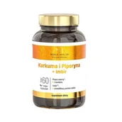 Układ pokarmowy - Noble health Kurkuma i Piperyna + Imbir, kapsułki - miniaturka - grafika 1