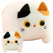 Maskotki i pluszaki - Maskotka Pluszowa Pluszak Kotek Kwadratowy Kot Przytulanka 25 cm - miniaturka - grafika 1