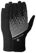 Rękawiczki sportowe męskie - RONHILL Rękawiczki biegowe REFLECT GLOVE black/reflect - miniaturka - grafika 1