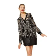 Bluzki damskie - Bluzka damska Desigual Anthea wzorzysta -XS - miniaturka - grafika 1