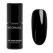 Lakiery hybrydowe - Neonail Top do Lakierów Hybrydowych Top Shine Bright - miniaturka - grafika 1