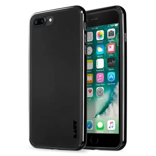 Laut EXOFRAME - Etui iPhone 7 Plus z aluminiową ramką z 2 foliami na ekran w zestawie (Jet Black) 10_8723 - Etui i futerały do telefonów - miniaturka - grafika 1